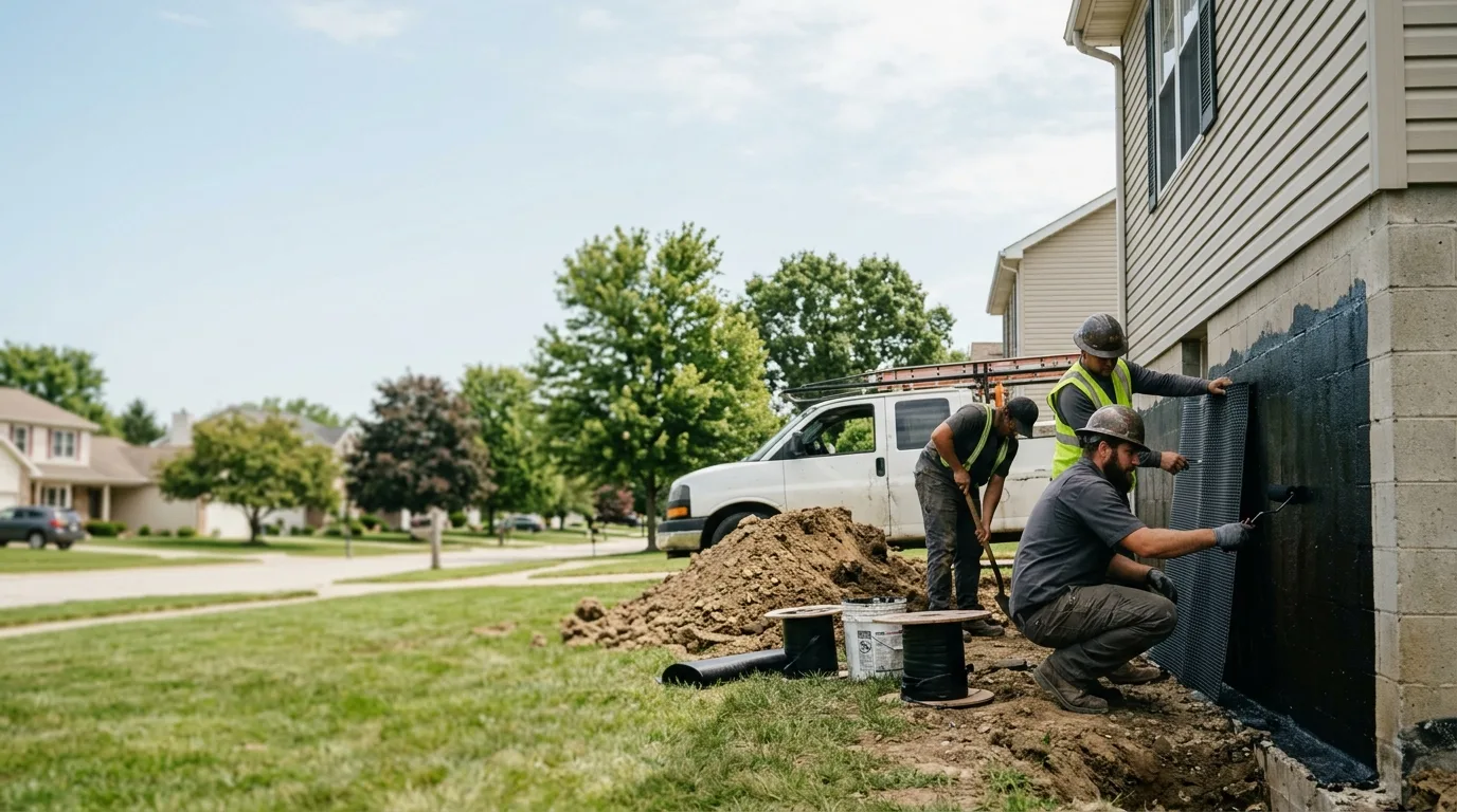 Basement Waterproofing in Hoagland, IN near me